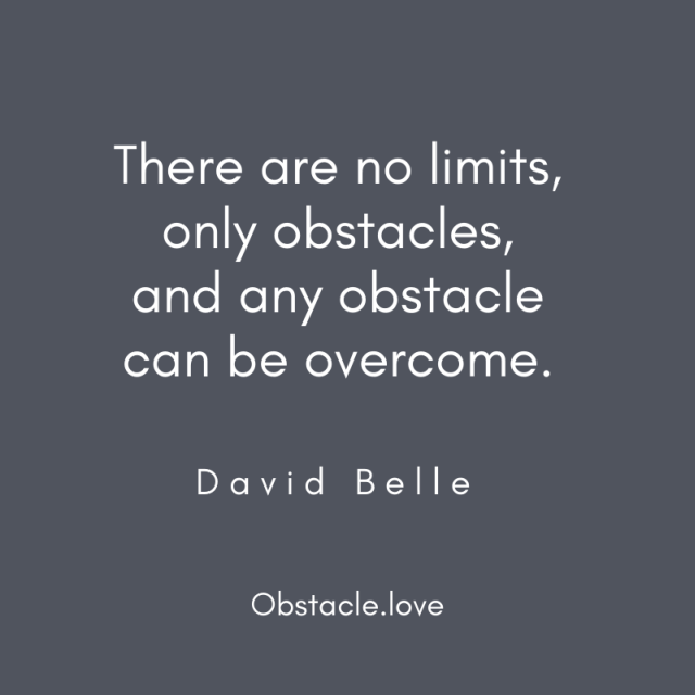 "There are no limits" quote by David Belle